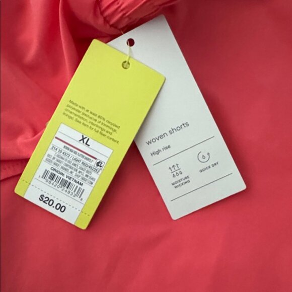 Vibrant Pink Athletic Shorts All in Motion - Picture 4 of 4